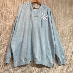 2025 Disney Park Blue Cinderella Castle Hoodie D Sweatshirt Disney World 3X